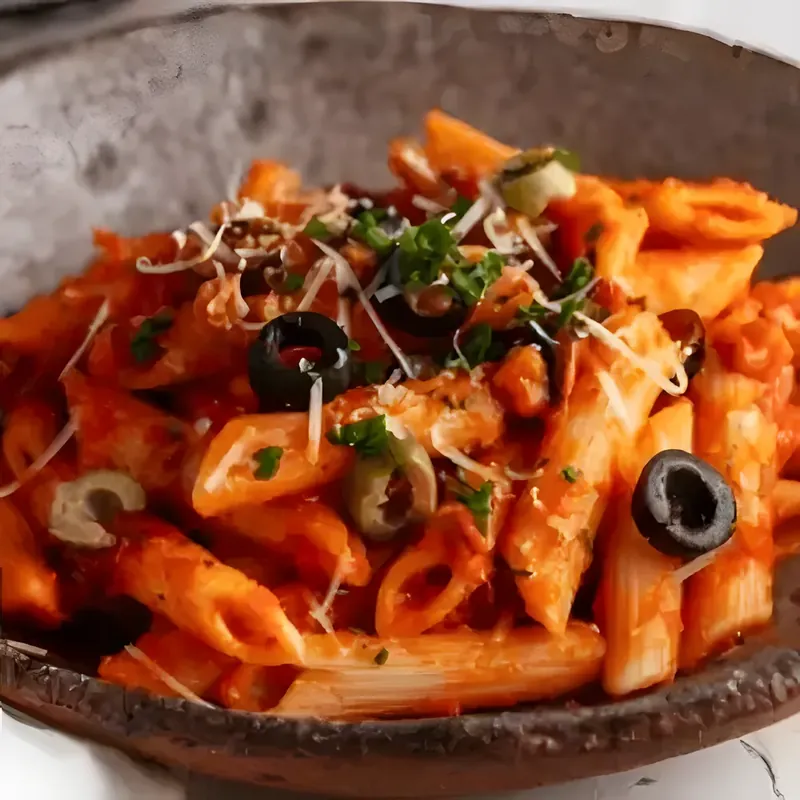 Domates soslu penne